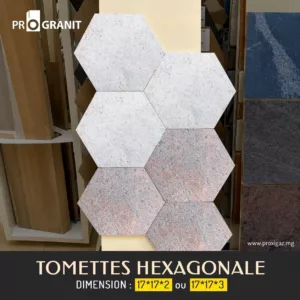 Tomettes-Hexagonale-ProGranit-Madagascar